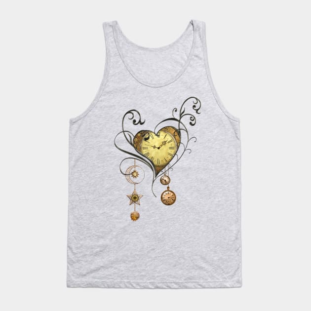 Wonderful steampunk heart Tank Top by Nicky2342